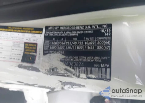 2017 Mercedes-Benz Amg Gle 43 Coupe 4Matic from USA, damaged, VIN 4JGED6EB6HA060874